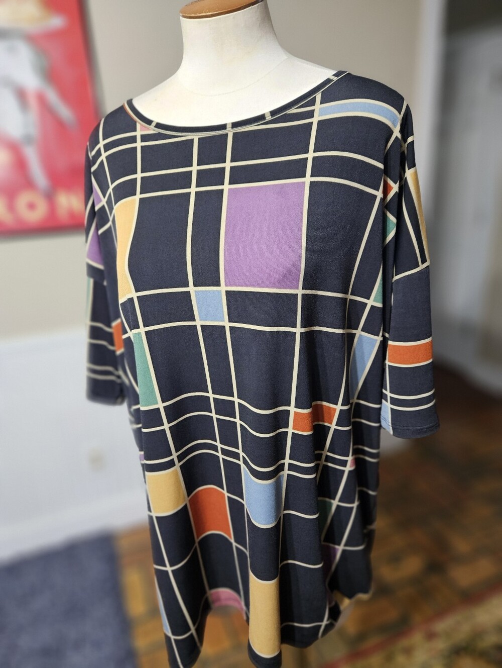 Lularoe Colorblock Top Medium